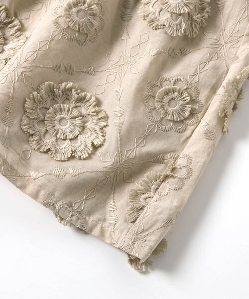 BREEZE(ブリーズ)の「【リンク】クロシェ編みチュニック(チュニック・キッズ・オフホワイト/ベージュ・100/130/120/110/90/80/140)」の9枚目の写真