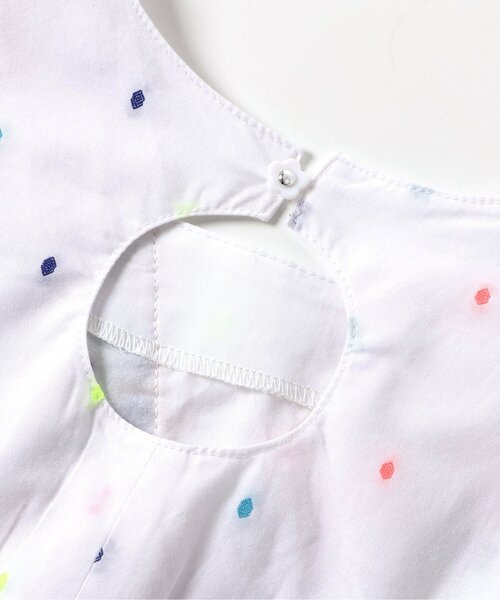 BREEZE(ブリーズ)の「【リンク】クロシェ編みチュニック(チュニック・キッズ・オフホワイト/ベージュ・100/130/120/110/90/80/140)」の11枚目の写真