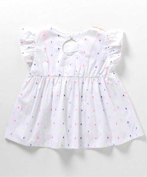 BREEZE(ブリーズ)の「【リンク】クロシェ編みチュニック(チュニック・キッズ・オフホワイト/ベージュ・100/130/120/110/90/80/140)」の13枚目の写真