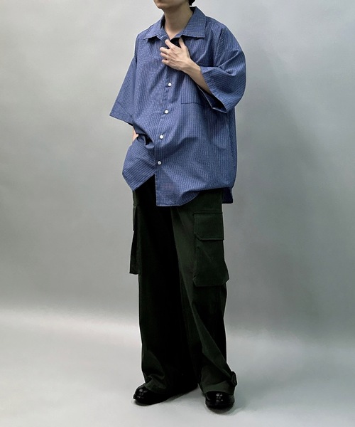 MandO】M-47 ミリタリーテックライクカーゴパンツ（スラックス