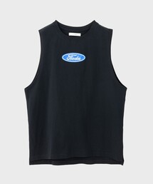 Jieda | STUDIOUS別注 NO SLEEVE CAR FONT TEE(Tシャツ/カットソー)