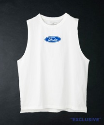 Jieda | STUDIOUS別注 NO SLEEVE CAR FONT TEE(Tシャツ/カットソー)