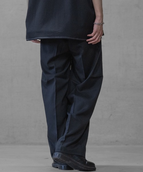 JOHN'S CLOSET(ジョンズクローゼット)の「【i】リラックスシルエット ワイドパンツ(その他パンツ・メンズ・ブラック/カーキ/チャコールグレー・MEDIUM/LARGE/X-LARGE)」の7枚目の写真