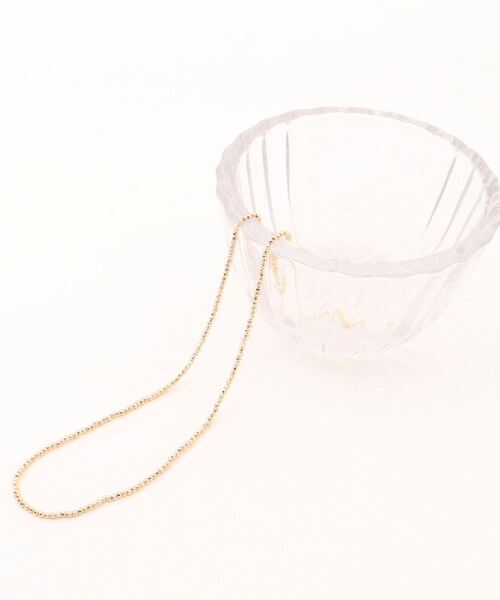 NOLLEY’S Sophi(ノーリーズソフィ)の「ガタビーズネックレス(ネックレス・レディース・シルバー/ゴールド・FREE)」の3枚目の写真