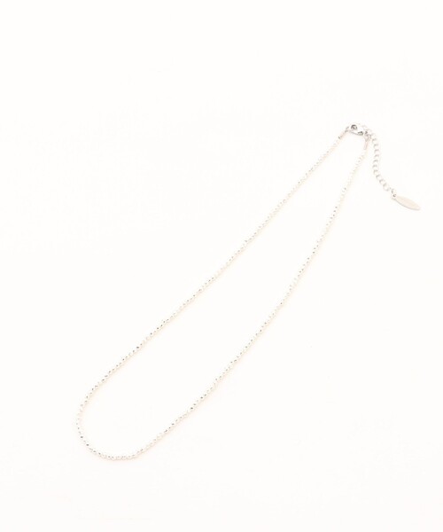 NOLLEY’S Sophi(ノーリーズソフィ)の「ガタビーズネックレス(ネックレス・レディース・シルバー/ゴールド・FREE)」の4枚目の写真