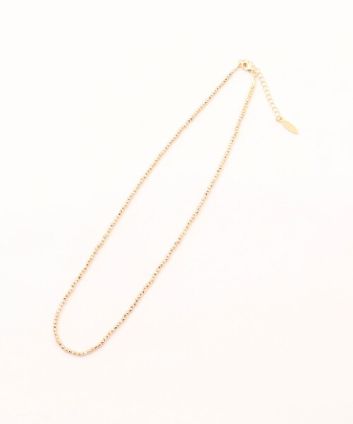 NOLLEY’S Sophi(ノーリーズソフィ)の「ガタビーズネックレス(ネックレス・レディース・シルバー/ゴールド・FREE)」の8枚目の写真