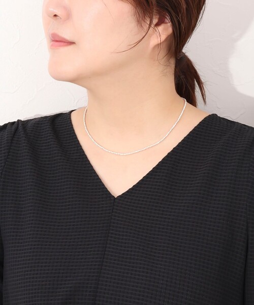 NOLLEY’S Sophi(ノーリーズソフィ)の「ガタビーズネックレス(ネックレス・レディース・シルバー/ゴールド・FREE)」の13枚目の写真