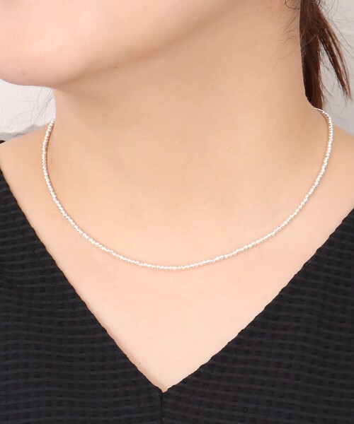 NOLLEY’S Sophi(ノーリーズソフィ)の「ガタビーズネックレス(ネックレス・レディース・シルバー/ゴールド・FREE)」の14枚目の写真