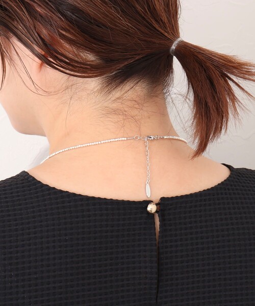 NOLLEY’S Sophi(ノーリーズソフィ)の「ガタビーズネックレス(ネックレス・レディース・シルバー/ゴールド・FREE)」の15枚目の写真