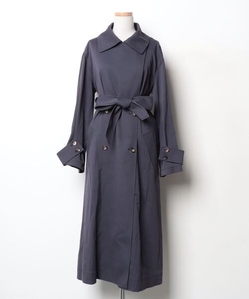 ☆美品☆シクラス チェスターコート ダブル グレージュ 34 CYCLAS