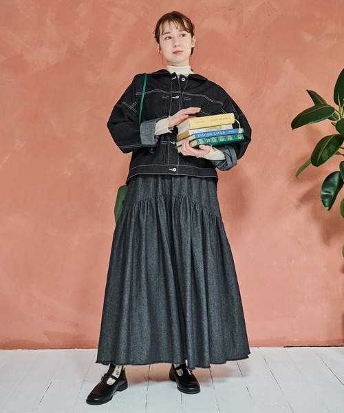 Crisp（クリスプ）の「スクエアトゥTストラップシューズ（その他シューズ・レディース・ブラック/ブラウン・36/37/38/39）」の3枚目の写真