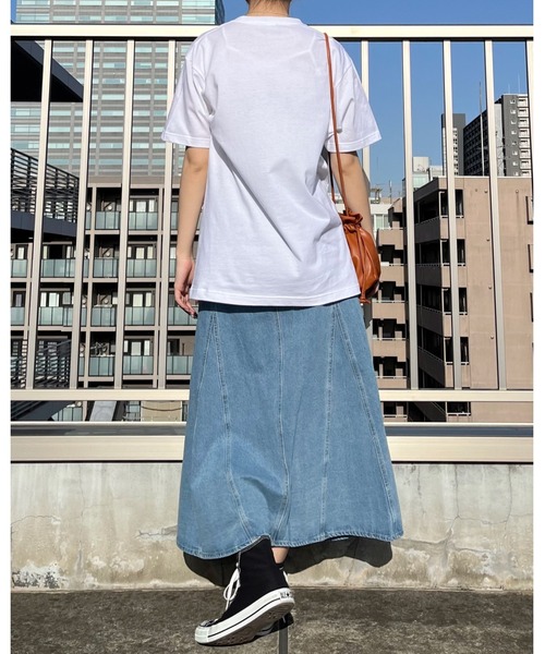 spiritoso(スピリトーゾ)の「FREEDOM FUN シートプリントTシャツ(Tシャツ/カットソー・レディース・アイボリー/ホワイト/ブラック・MEDIUM/LARGE)」の10枚目の写真