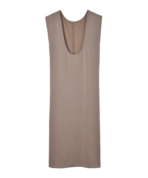 AKTE（アクテ）の「ディープUネックIラインワンピース（ワンピース