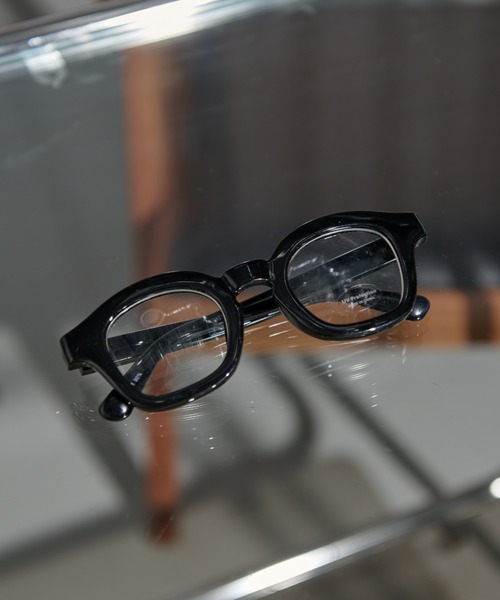 MERLOT（メルロー）の「ウェリントン型メガネ/UVカット（メガネ・レディース・ブラウン/ブラック・FREE）」の3枚目の写真