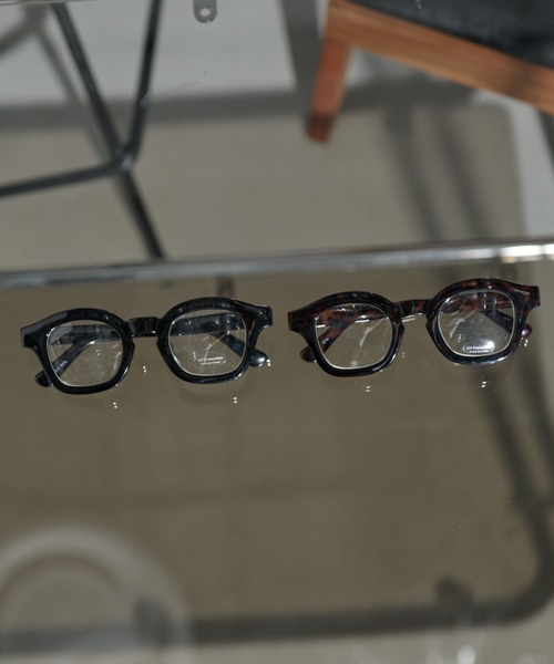 MERLOT（メルロー）の「ウェリントン型メガネ/UVカット（メガネ・レディース・ブラウン/ブラック・FREE）」の6枚目の写真