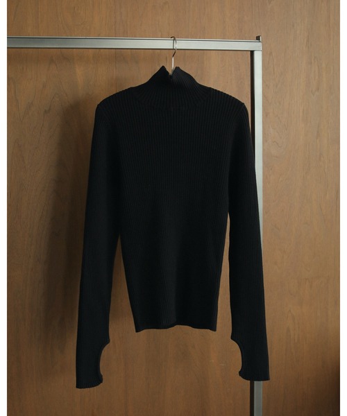 トップス anuke Slit Turtle Knit Slit Turtle Knit（ニット/セーター）｜anuke（アンヌーク）の