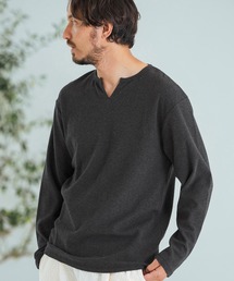 Magine（マージン）の「mlt4786-Span Fraise Long Sleeve Cut Sew ロンT（Tシャツ/カットソー・メンズ）」