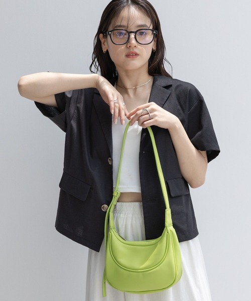 RAGEBLUE（レイジブルー）の「リネン半袖シャツジャケット（シャツ/ブラウス・レディース・ブラック/レッド・FREE）」の21枚目の写真