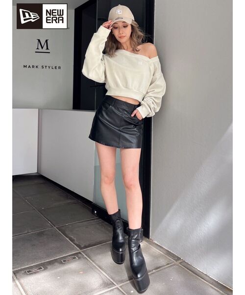 NEW ERA（ニューエラ）の「GYDA×NEW ERA GD CAP（キャップ・レディース・ブラック/ベージュ・FREE）」の10枚目の写真