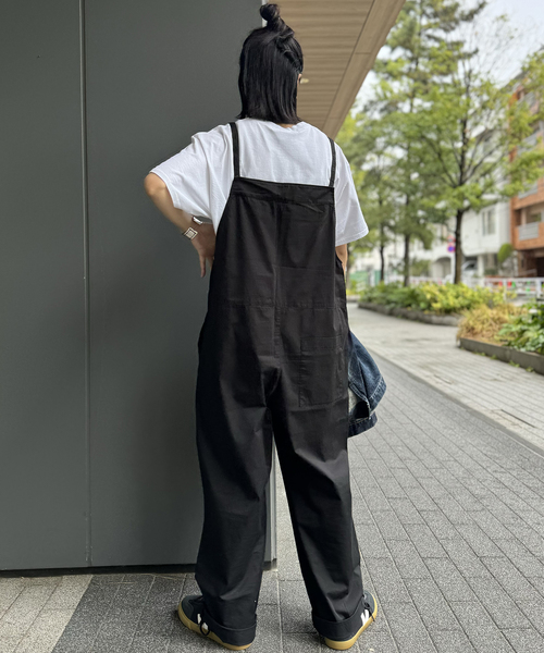 JOURNAL STANDARD LUXE(ジャーナルスタンダード ラックス)の「《追加》コーマツイル キャミサロペ(サロペット/オーバーオール・レディース・ブラック・FREE)」の3枚目の写真