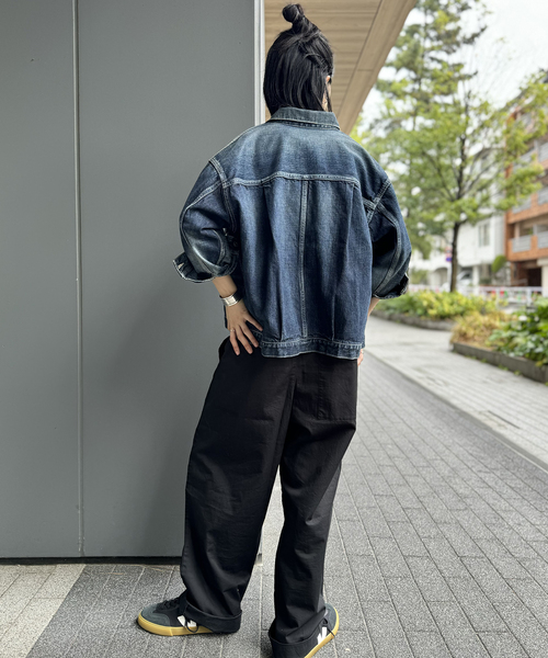 JOURNAL STANDARD LUXE(ジャーナルスタンダード ラックス)の「《追加》コーマツイル キャミサロペ(サロペット/オーバーオール・レディース・ブラック・FREE)」の6枚目の写真