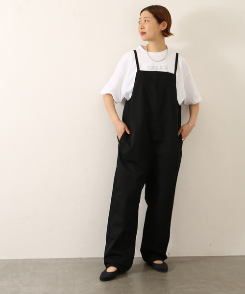 JOURNAL STANDARD LUXE(ジャーナルスタンダード ラックス)の「《追加》コーマツイル キャミサロペ(サロペット/オーバーオール・レディース・ブラック・FREE)」の10枚目の写真