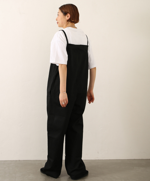 JOURNAL STANDARD LUXE(ジャーナルスタンダード ラックス)の「《追加》コーマツイル キャミサロペ(サロペット/オーバーオール・レディース・ブラック・FREE)」の11枚目の写真