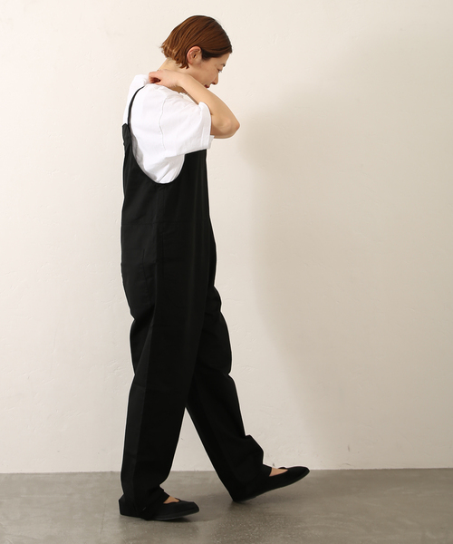 JOURNAL STANDARD LUXE(ジャーナルスタンダード ラックス)の「《追加》コーマツイル キャミサロペ(サロペット/オーバーオール・レディース・ブラック・FREE)」の12枚目の写真