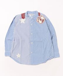 London Striped MICKEY Remake Shirt