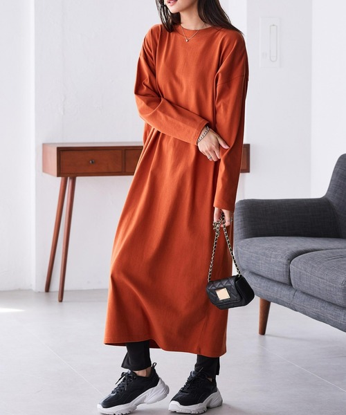 セール】＜BC＞吸湿発熱！レギンス付ワンピ（ワンピース