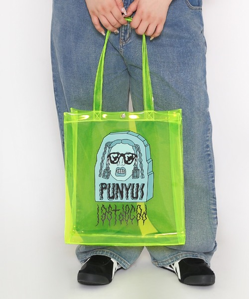 PUNYUS（プニュズ）の「サイゼリヤメニュー総柄トートバッグ