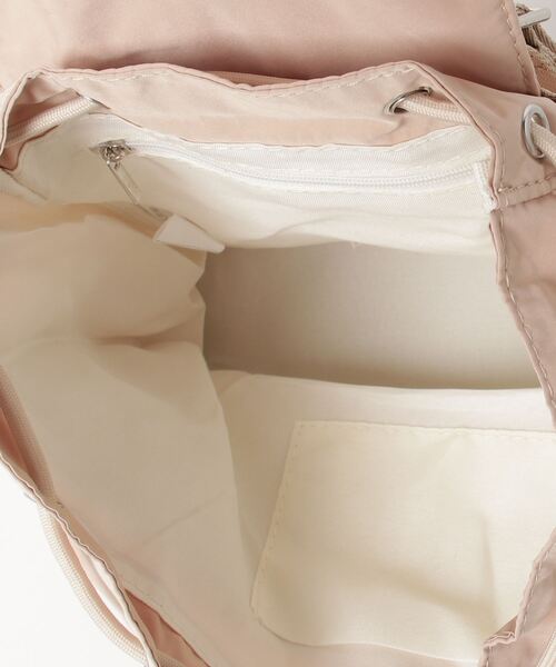 rinto(リント)の「【recomend selection/セレクト】ドローストリングバックパック 巾着風リュック 2404HCJB140(バックパック/リュック・メンズ・グレー/ベージュ/ライトパープル/ブラック・FREE)」の17枚目の写真