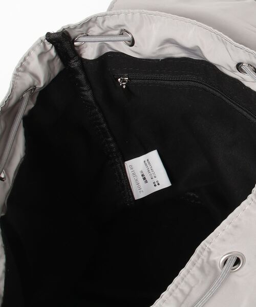 rinto(リント)の「【recomend selection/セレクト】ドローストリングバックパック 巾着風リュック 2404HCJB140(バックパック/リュック・メンズ・グレー/ベージュ/ライトパープル/ブラック・FREE)」の12枚目の写真
