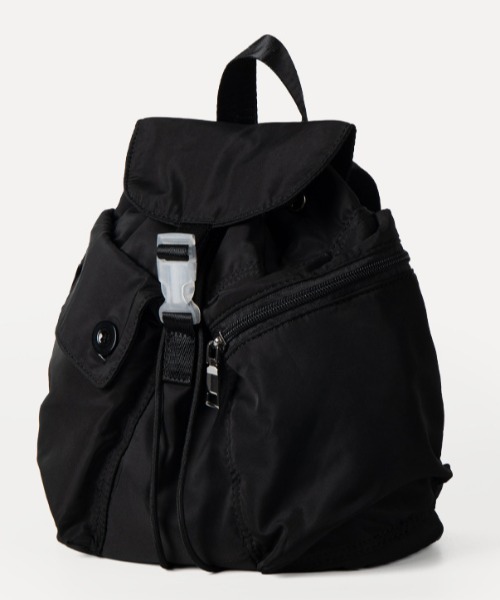 rinto(リント)の「【recomend selection/セレクト】ドローストリングバックパック 巾着風リュック 2404HCJB140(バックパック/リュック・メンズ・グレー/ベージュ/ライトパープル/ブラック・FREE)」の10枚目の写真