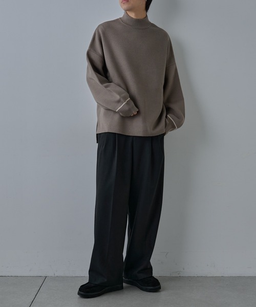 COLONY 2139（コロニートゥーワンスリーナイン）の「ウォッシャブルケア2タックワイドパンツ（スラックス・メンズ・ブラック/グレー・MEDIUM/LARGE）」の22枚目の写真