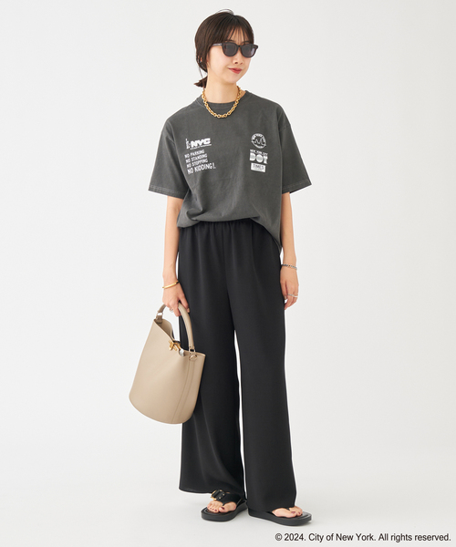 plage(プラージュ)の「NYC ロゴTシャツ 2(Tシャツ/カットソー・レディース・ホワイト/ブラック・FREE)」の3枚目の写真