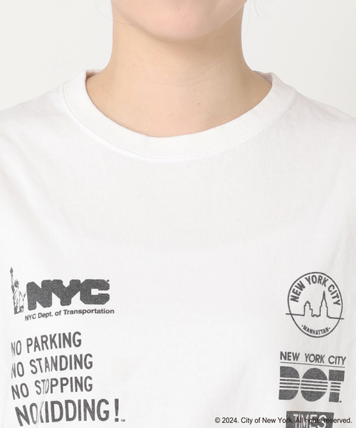 plage(プラージュ)の「NYC ロゴTシャツ 2(Tシャツ/カットソー・レディース・ホワイト/ブラック・FREE)」の10枚目の写真
