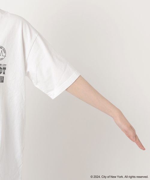 plage(プラージュ)の「NYC ロゴTシャツ 2(Tシャツ/カットソー・レディース・ホワイト/ブラック・FREE)」の11枚目の写真
