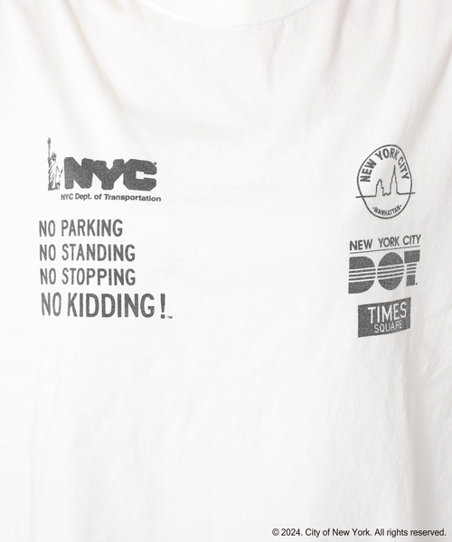 plage(プラージュ)の「NYC ロゴTシャツ 2(Tシャツ/カットソー・レディース・ホワイト/ブラック・FREE)」の14枚目の写真