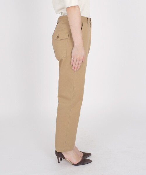 SHIPS(シップス)の「【WEB限定】ベーシック ベイカー パンツ (ベージュ)(その他パンツ・レディース・ベージュ・38/34)」の12枚目の写真