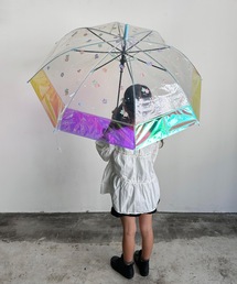 COMMON WARE(コモンウェアー)のNT:フェアリー裾オーロラビニール 55cm(長傘)