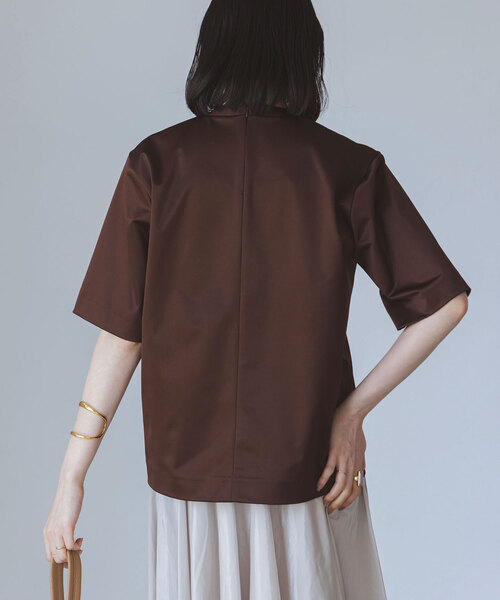 Noble（ノーブル）の「カットサテンプルオーバー（Tシャツ