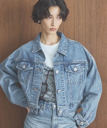 SOMETHING  ビッグディテールデニムジャケット