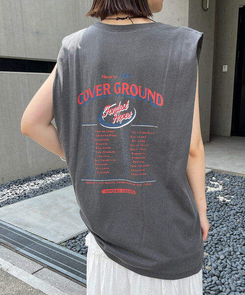 mline（エムライン）の「[mline]ロゴノースリTシャツ（Tシャツ/カットソー・レディース・アイボリー/ピンク/チャコールグレー・FREE）」の19枚目の写真