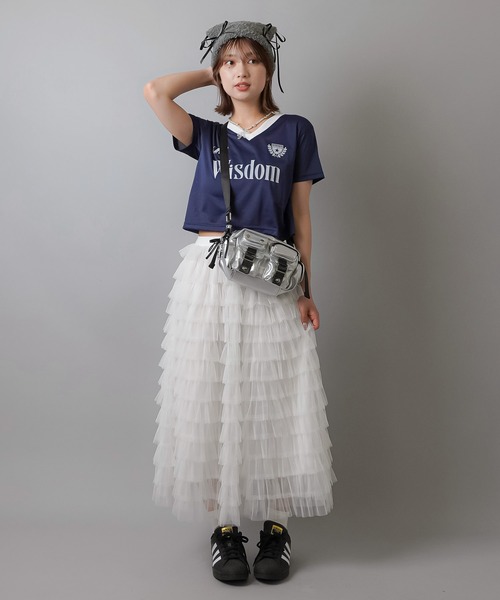 SPINNS（スピンズ）の「4リボン付き 猫耳ニットキャップ（ニットキャップ/ビーニー・レディース・グレー/アイボリー・ONESIZE）」の12枚目の写真