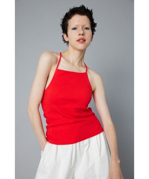 HeRIN.CYE へリンドットサイ スパンコール キャミソール HeRIN.CYE | Spangle knit camisole (ニット ) |SHEL'TTER WEBSTORE