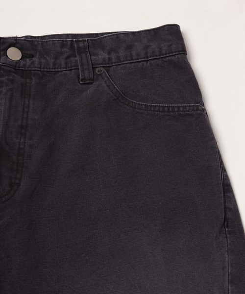 JIEDA(ジエダ)の「DRAPE OVER DUCK PANTS(デニムパンツ・メンズ・ブラック/ブラウン・1/2)」の8枚目の写真