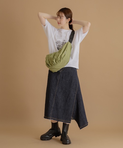 KATHARINE ROSS（キャサリンロス）の「【KATHARINE ROSS】【WEB限定】ワイドベルトショルダーバッグ（ショルダーバッグ・レディース・ブラック/アイボリー/カーキ・MEDIUM）」の11枚目の写真