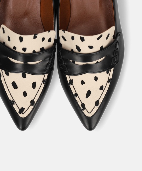 MAMIAN（マミアン）の「ポインテッドトゥ モカデザイン コインローファー（ローファー・レディース・ブラック/ブラック系その他/テラコッタ・22.5cm/23.0cm/23.5cm/24.0cm/24.5cm/25.0cm）」の9枚目の写真