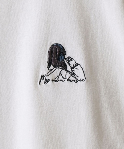 SITRY(シトリー)の「SITRY Girl Embroidery & Illustration Back Print T-shirt/別注 オーバーサイズ ガール ワンポイント刺繍 バックプリント ロンT 長袖Tシャツ レディース メンズ(Tシャツ/カットソー・レディース・ブラック/ホワイト/ブラック系その他/ホワイト系その他/ホワイト系その他2/ホワイト系その他3/ホワイト系その他4/ホワイト系その他5/ホワイト系その他6/ブラック系その他2/ブラック系その他3/ブラック系その他4/ブラック系その他5/ブラック系その他6・M/L/XL)」の17枚目の写真